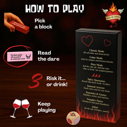 Risk or Drink - Naughty Tower