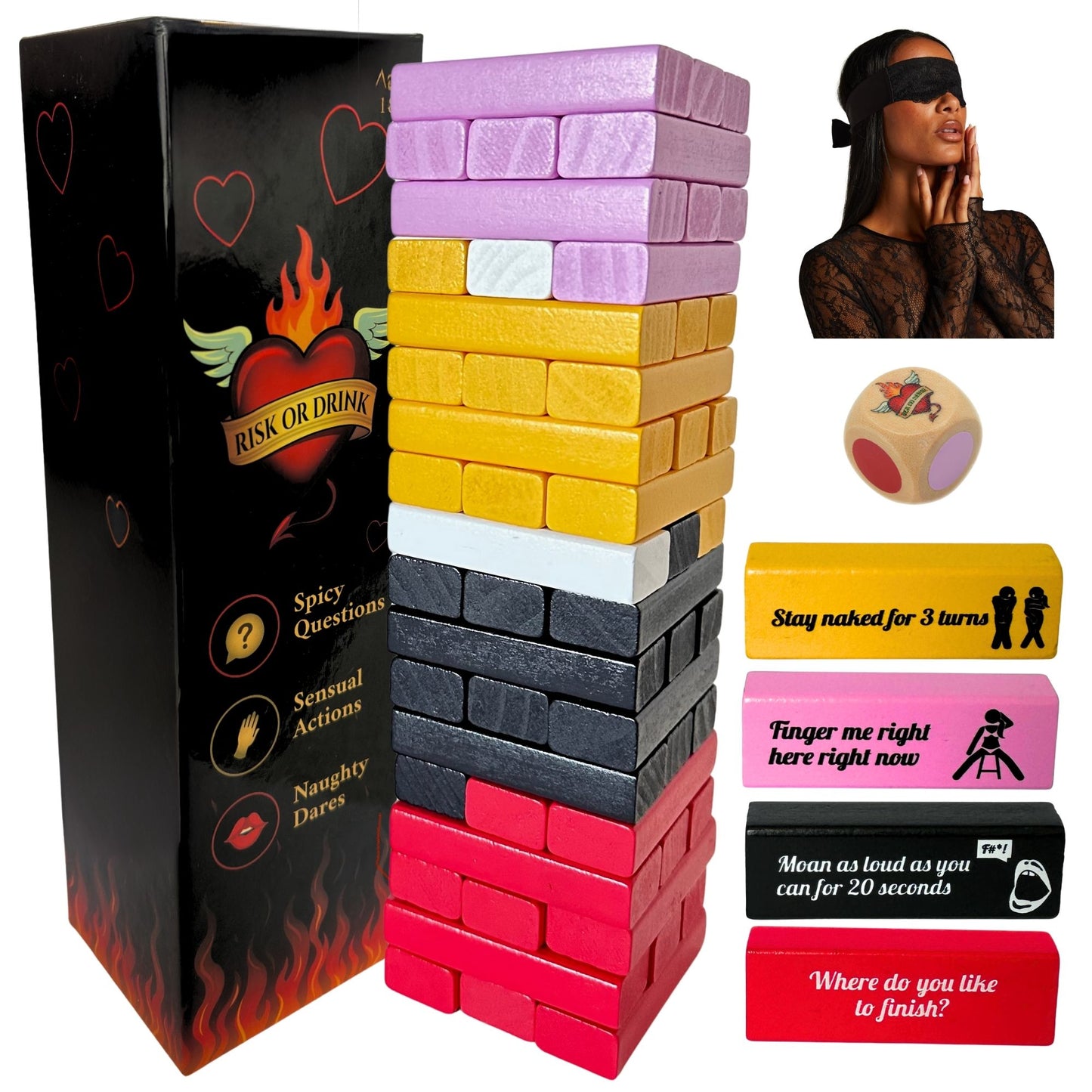 Risk or Drink - Naughty Tower