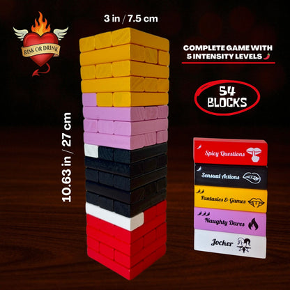 Risk or Drink - Naughty Tower